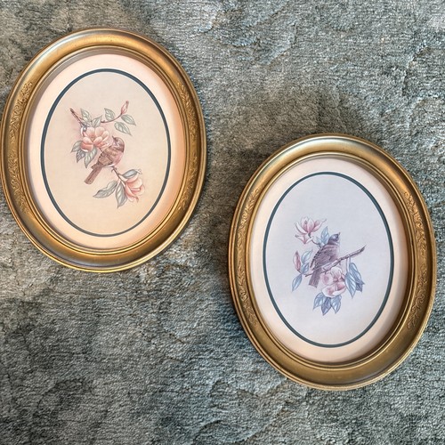 Set vintage homco bird - set,