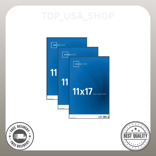 11x17 picture frame black - 11x17, –