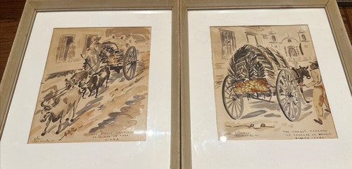 Lot watercolors jose - of,