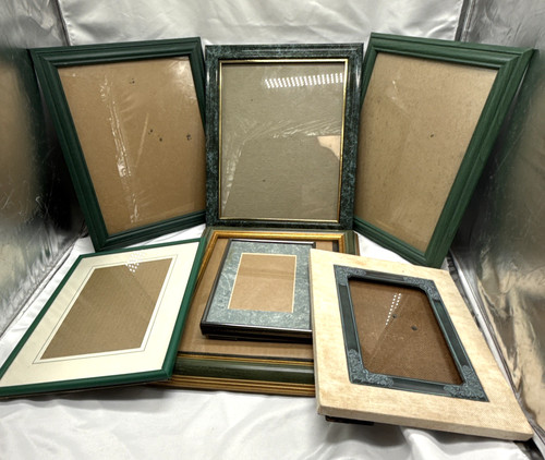 Vintage green picture - green,